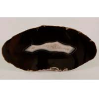 Cuarzo negro cabujón