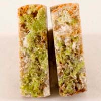 Drusa de piromorfita cabujón