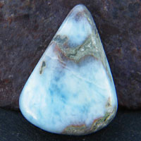 larimar G cabochon