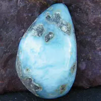 Larimar I cabujón