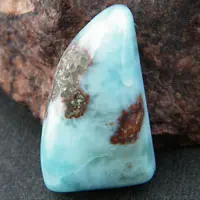 Larimar K cabujón