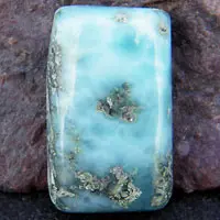 Larimar L cabujón