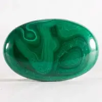 Malaquita B cabujón