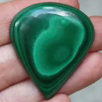 Malaquita I cabujón