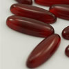 Our red agate cabochon