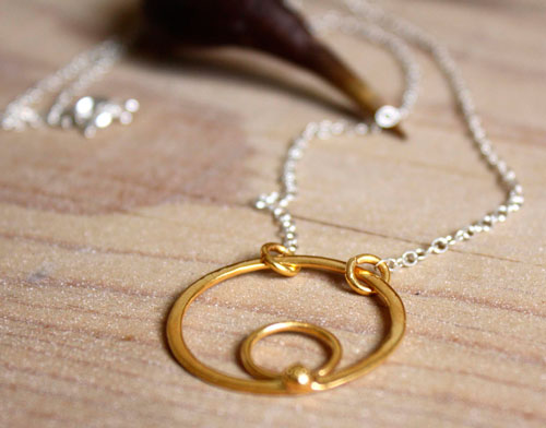 Sol Azteca, collar ciclos y supervivencia en plata y oro