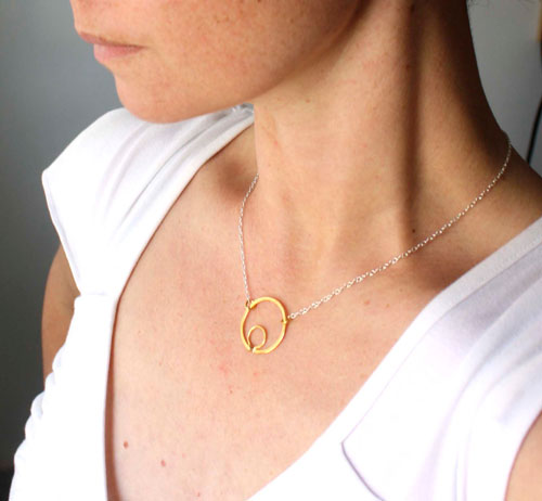 Sol Azteca, collar ciclos y supervivencia en plata y oro