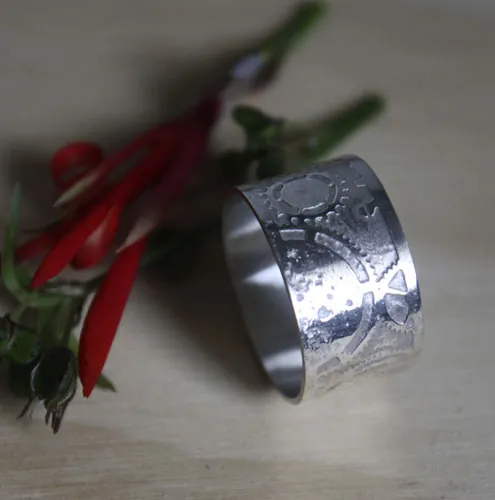 Steampunk, anillo de engranajes neovictorianos en plata