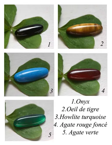 Zéphyrine, anillo con piedra a elegir en plata, ónix, ojo de tigre, howlita, ágata roja o ágata verde