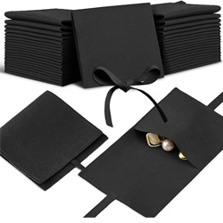 Microfiber jewelry pouch, jewelry packaging bag