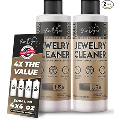 Jewelry cleaner solution for diamond, gold, gemstones, jewelry cleaner for sonic and ultrasonic machines